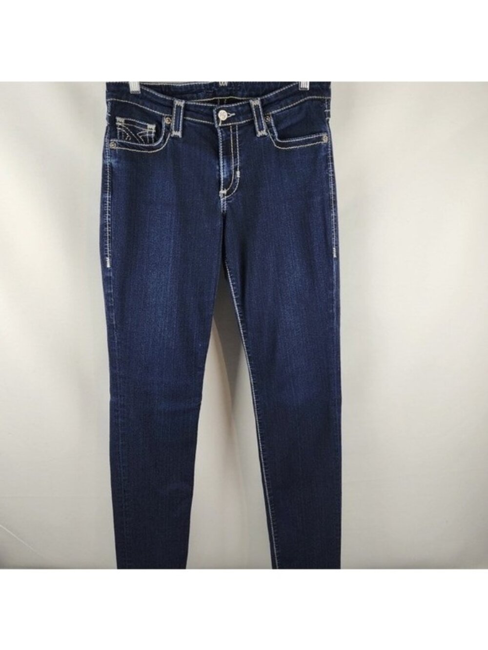 Big Star Jeans Womens 30L Blue Maddie Skinny Denim (30x33)